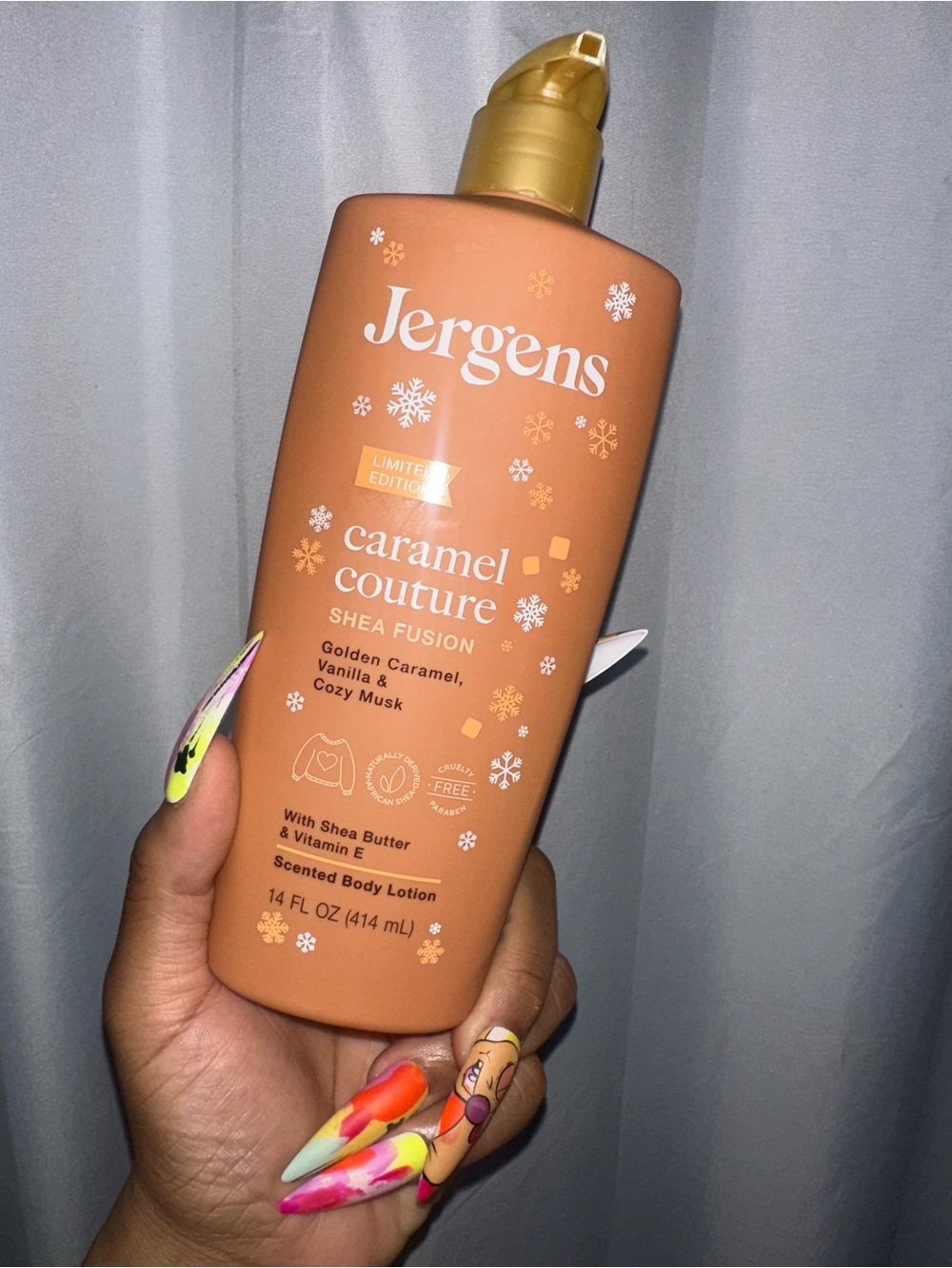 Jergens Caramel Couture Shea Fusion Scented Body Lotion - Cream